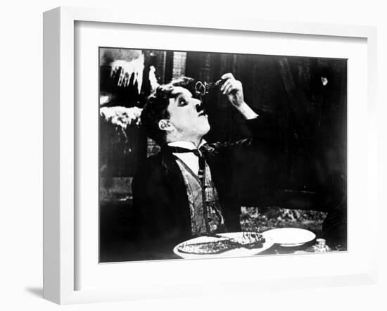 Chaplin: Gold Rush1925-Charlie Chaplin-Framed Giclee Print