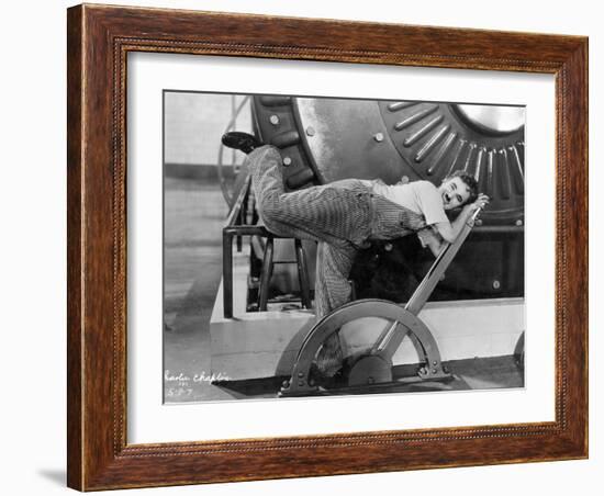 Chaplin: Modern Times, 1936-null-Framed Giclee Print