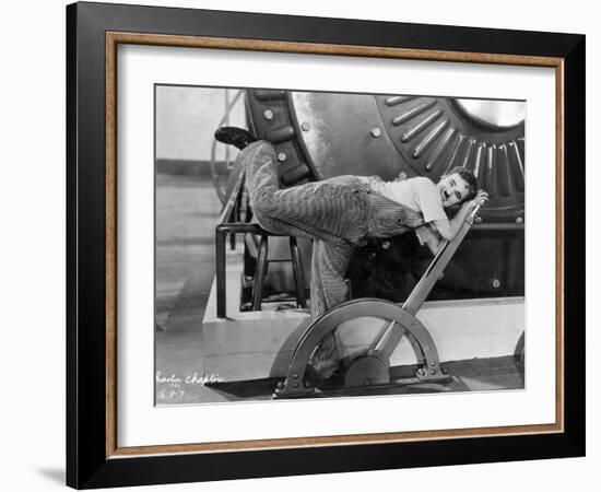 Chaplin: Modern Times, 1936-null-Framed Giclee Print