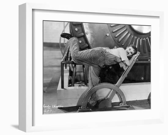 Chaplin: Modern Times, 1936-null-Framed Giclee Print