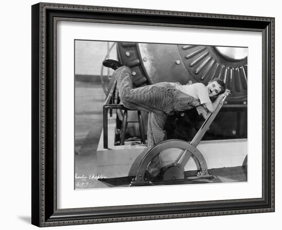 Chaplin: Modern Times, 1936-null-Framed Giclee Print