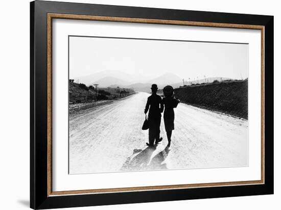 Chaplin: Modern Times, 1936--Framed Giclee Print