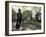 Chaplin Statue and Leicester Square, London, England, United Kingdom-Adam Woolfitt-Framed Photographic Print