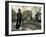Chaplin Statue and Leicester Square, London, England, United Kingdom-Adam Woolfitt-Framed Photographic Print