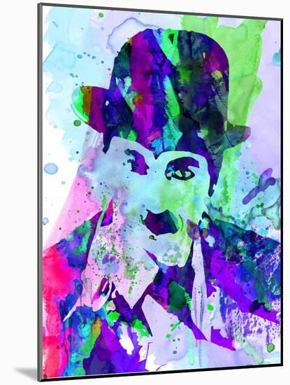 Chaplin Watercolor-Anna Malkin-Mounted Art Print