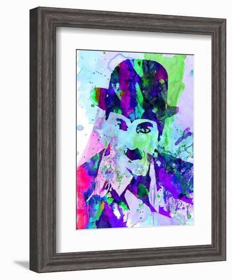 Chaplin Watercolor-Anna Malkin-Framed Art Print