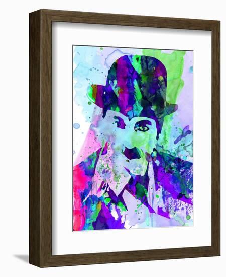 Chaplin Watercolor-Anna Malkin-Framed Art Print