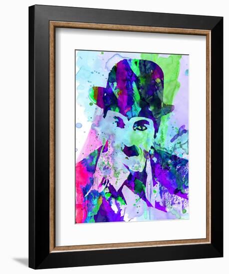 Chaplin Watercolor-Anna Malkin-Framed Art Print