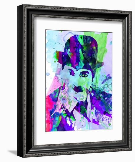 Chaplin Watercolor-Anna Malkin-Framed Art Print