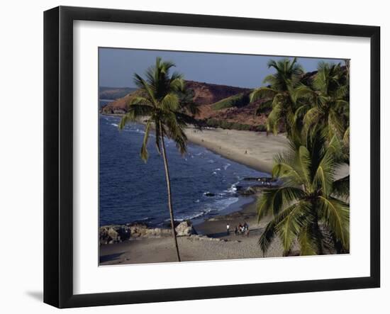 Chapora Fort and Beach, Goa, India-Alain Evrard-Framed Photographic Print