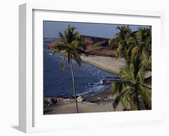 Chapora Fort and Beach, Goa, India-Alain Evrard-Framed Photographic Print