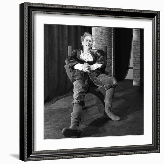 Character from a Production of Shakespeares Twelfth Night, Worksop College, Derbyshire, 1960-Michael Walters-Framed Photographic Print