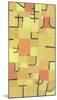 Characters in Yellow-Paul Klee-Mounted Collectable Print