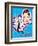 Charade, Cary Grant, Audrey Hepburn, Japanaese Poster Art, 1963-null-Framed Premium Giclee Print