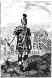Roman Centurion Conquering the Gauls under Julius Caesar, 1st Century BC-Charaire et fils-Giclee Print