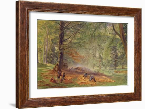 Charcoal Burners in Rokeby Park-Alfred William Hunt-Framed Giclee Print