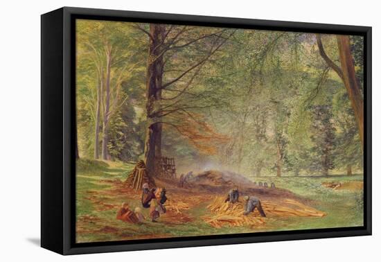 Charcoal Burners in Rokeby Park-Alfred William Hunt-Framed Premier Image Canvas