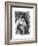 Charcoal Equestrian Portrait I-Naomi McCavitt-Framed Art Print