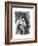 Charcoal Equestrian Portrait I-Naomi McCavitt-Framed Art Print