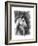 Charcoal Equestrian Portrait I-Naomi McCavitt-Framed Art Print