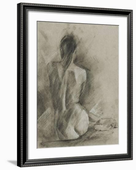 Charcoal Figure Study I-Ethan Harper-Framed Premium Giclee Print