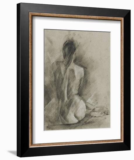 Charcoal Figure Study I-Ethan Harper-Framed Art Print