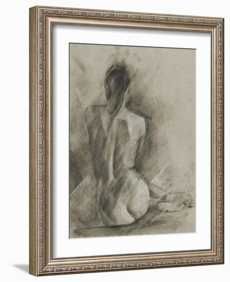 Charcoal Figure Study I-Ethan Harper-Framed Art Print