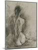 Charcoal Figure Study I-Ethan Harper-Mounted Art Print