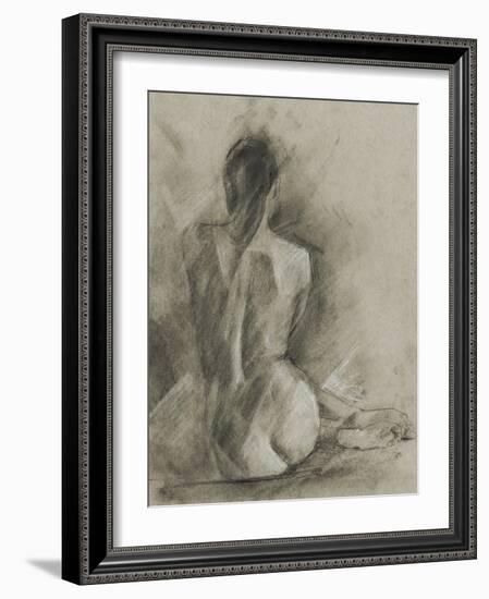 Charcoal Figure Study I-Ethan Harper-Framed Art Print