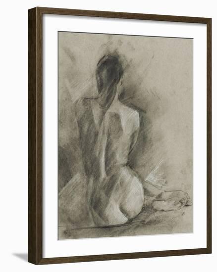 Charcoal Figure Study I-Ethan Harper-Framed Art Print