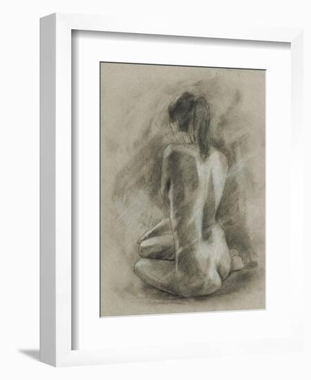 Charcoal Figure Study II-Ethan Harper-Framed Art Print