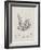 Charcoal & Linen Seaweed I-Henry Bradbury-Framed Art Print