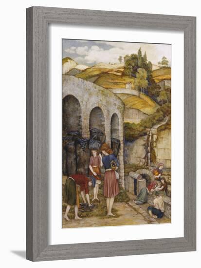 Charcoal Thieves-John Roddam Spencer Stanhope-Framed Giclee Print