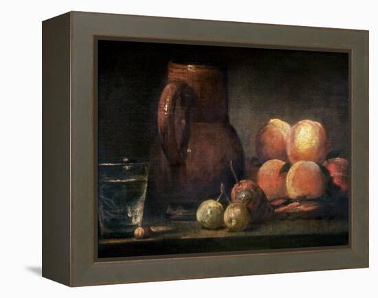 Chardin: Still Life-Jean-Baptiste Simeon Chardin-Framed Premier Image Canvas