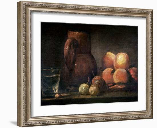 Chardin: Still Life-Jean-Baptiste Simeon Chardin-Framed Giclee Print