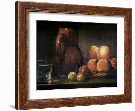 Chardin: Still Life-Jean-Baptiste Simeon Chardin-Framed Giclee Print