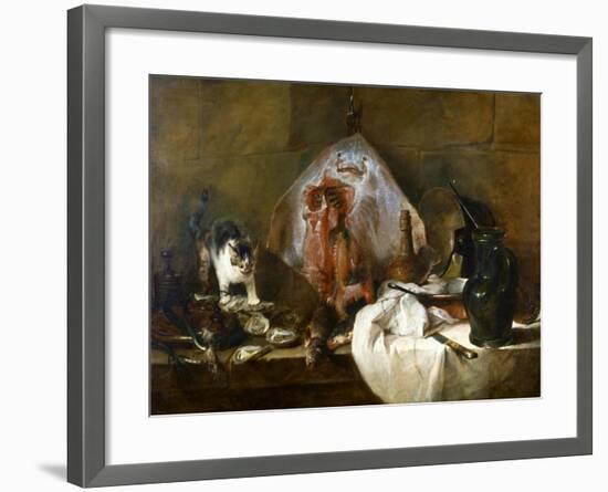 Chardin: The Skate-Jean-Baptiste Simeon Chardin-Framed Giclee Print