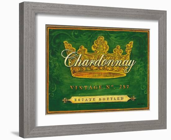 Chardonnay Vintage-Angela Staehling-Framed Art Print