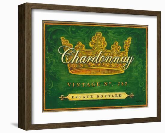 Chardonnay Vintage-Angela Staehling-Framed Art Print