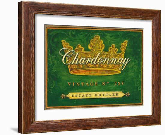 Chardonnay Vintage-Angela Staehling-Framed Art Print