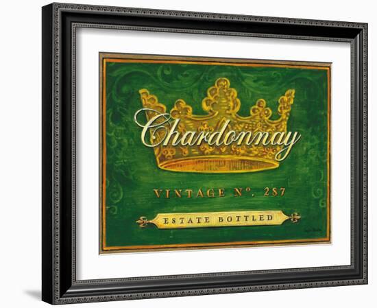 Chardonnay Vintage-Angela Staehling-Framed Art Print