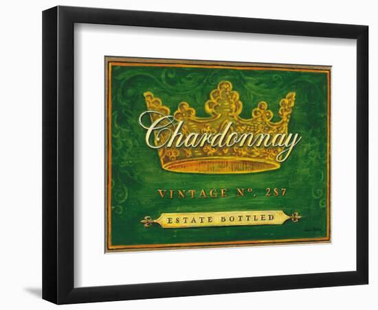 Chardonnay Vintage-Angela Staehling-Framed Art Print