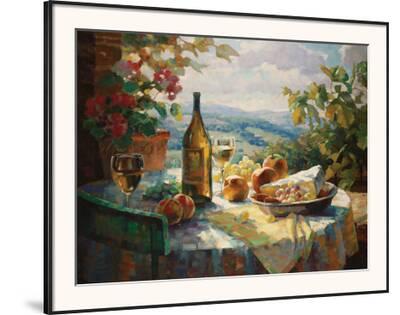 STILL LIFE ART PRINT Chardonnay Leon Roulette