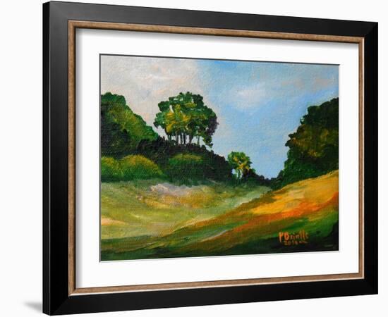 Chardonnette Stroll, 2016-Patricia Brintle-Framed Giclee Print