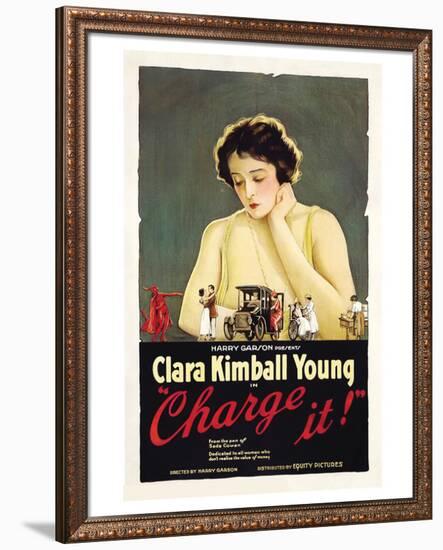 Charge It - 1921-null-Framed Giclee Print