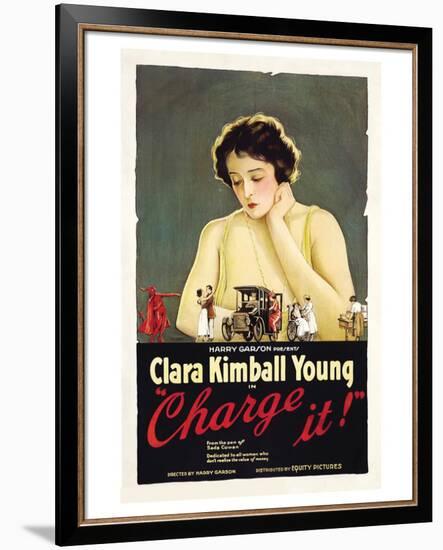 Charge It - 1921-null-Framed Giclee Print