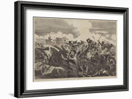 Charge of Light Cavalry, at Balaclava-Sir John Gilbert-Framed Giclee Print