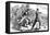 Charge of the Federals at Corinth, American Civil War-null-Framed Premier Image Canvas