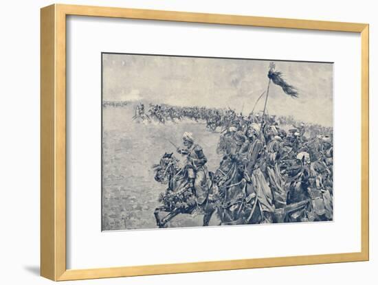 'Charge of the Mamelukes at the Battle of Austerlitz', 1896-Unknown-Framed Giclee Print