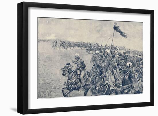 'Charge of the Mamelukes at the Battle of Austerlitz', 1896-Unknown-Framed Giclee Print